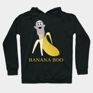 Banana Boo Halloween Witch Party Costume Gift Hoodie